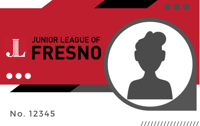 Download Yellow and Grey Modern Membership ID Card - Junior League of Fresno